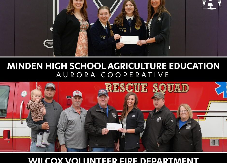 Aurora Cooperative Announces Recipients of 2025 CoBank Matching Grants